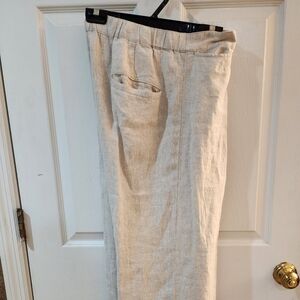 Faherty Sun Strider Flax Linen Pant